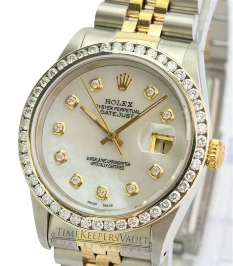 size for diamond bezel rolex